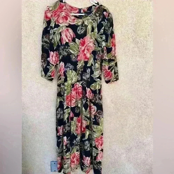 Anthony Mark Hankins Women’s Floral Dress - Picture 1 of 3